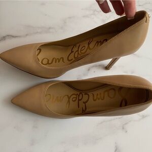 Sam Edelman Beige/Tan Pumps Pre-loved Condition